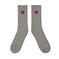 BPH Heart Embroidered Socks